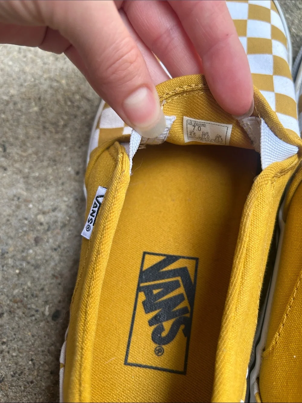 Vans classic slip